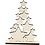Creativ Company Kerstboom, H: 19,6 cm, D: 4 cm, B: 14,7 cm, 1 stuk