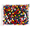 Creativ Company Houten kralen, d 10 mm, gatgrootte 3 mm, diverse kleuren, 230 gr/ 1 doos