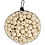 Creativ Company Houten kraal, d 20 mm, gatgrootte 4 mm, 200 stuk/ 1 doos