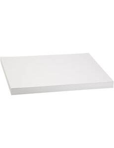 Creativ Company Gekleurd Karton, A3, vel 297x420 mm, 250 gr, wit, 100 vel/ 1 doos