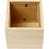 Creativ Company Pennenbakje, afm 10x10x10 cm, gatgrootte 6,2x6,2 cm, 1 stuk