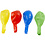 Creativ Company Ballonnen, giga, d 41 cm, blauw, groen, rood, geel, 4 stuk/ 1 doos
