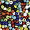 Creativ Company Rocailles, d 4 mm, afm 6/0, gatgrootte 0,9-1,2 mm, diverse kleuren, 1000 gr/ 1 Doosje