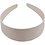 Creativ Company Plastic haarband, B: 40 mm, wit, 20 stuk/ 1 doos