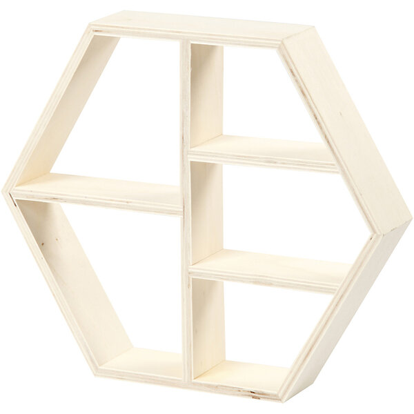 Creativ Company Display kast, H: 25 cm, D: 5 cm, B: 28,5 cm, 1 stuk