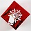 Creativ Company Cadeaupapier, B: 50 cm, 65 gr, rood, 100 m/ 1 rol