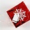 Creativ Company Cadeaupapier, B: 50 cm, 65 gr, rood, 4 m/ 1 rol