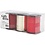 Creativ Company Cadeaulint, B: 10 mm, goud, rood, rood glitter, 3x15 m/ 1 doos