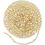 Creativ Company Jasseron, B: 2 mm, verguld, 2 m/ 1 doos