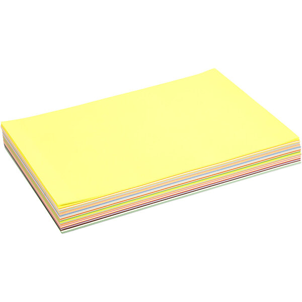 Creativ Company Creatief Papier, A4, vel 210x297 mm, 80 gr, diverse kleuren, 280 div vellen/ 1 doos