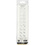 Creativ Company Vlechtstroken, L: 45 cm, d 4,5 cm, B: 10 mm, goud, 100 stroken/ 1 doos