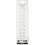 Creativ Company Vlechtstroken, L: 45 cm, d 4,5 cm, B: 10 mm, zilver, 100 stroken/ 1 doos