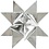 Creativ Company Vlechtstroken, L: 45 cm, d 4,5 cm, B: 10 mm, zilver, 100 stroken/ 1 doos
