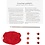 Creativ Company Mini Hobbyset Haken, Harten, 1 doos