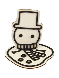 Creativ Company Figuur om te decoreren, H: 11,5 cm, 1 stuk
