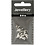 Creativ Company Kalot, L: 8 mm, d 3 mm, verzilverd, 20 stuk/ 1 doos