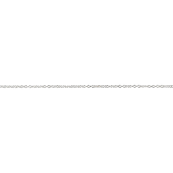 Creativ Company Jasseron, B: 2 mm, verzilverd, 20 m/ 1 stuk