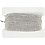 Creativ Company Jasseron, B: 2 mm, verzilverd, 20 m/ 1 stuk