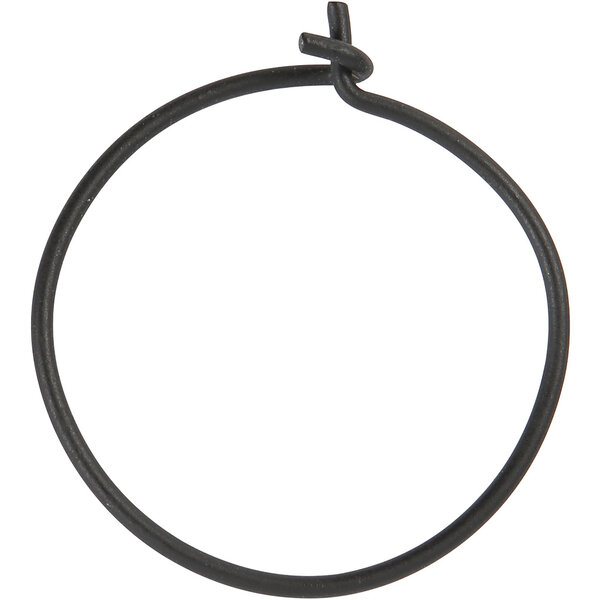 Creativ Company Oorbel, d 20 mm, zwart, 8 stuk/ 1 doos
