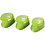 Creativ Company Ponsen set, bloem, vlinder, hart, afm 25 mm, 3 stuk/ 1 doos