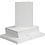 Creativ Company Kaarten en enveloppen, afmeting kaart 10,5x15 cm, afmeting envelop 11,5x16,5 cm, 120+240 gr, wit, 50 set/ 1 doos