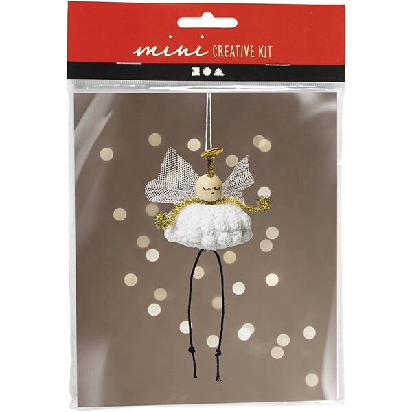 Creativ Company Mini Hobbyset Haken, Engel:, 1 doos