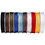 Creativ Company Polyester koord, dikte 1 mm, diverse kleuren, 10x50 m/ 1 doos