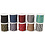 Creativ Company Macramé Koord, B: 5 mm, diverse kleuren, 10x10 m/ 1 doos