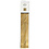 Creativ Company Vlechtstroken, L: 73 cm, d 11,5 cm, B: 25 mm, goud, 100 stroken/ 1 doos