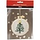 Creativ Company Mini Hobbyset Borduurwerk, Kerstboom, 1 doos