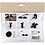 Creativ Company Mini Hobbyset Boetseren, Vleermuizen, 1 doos