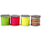 Creativ Company Macramé Koord, dikte 1 mm, neon groen, neon roze, neon geel, neonmix, 8x28 m/ 1 doos