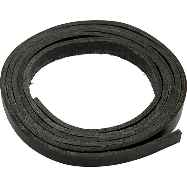Creativ Company Leerband, B: 10 mm, dikte 3 mm, zwart, 2 m/ 1 doos