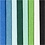 Creativ Company Crêpepapier, vel 25x60 cm, Crêpe-verhouding: 180%, 105 gr, blauw/groen harmonie, 8 vel/ 1 doos