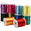 Creativ Company Satijnkoord, dikte 2 mm, sterke kleuren, 10x50 m/ 1 doos