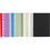 Creativ Company Glitterpapier blok, A4, vel 210x297 mm, 150 gr, 30 vel/ 1 stuk