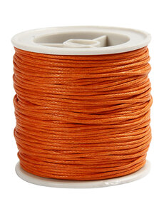 Creativ Company Katoenkoord, dikte 1 mm, oranje, 40 m/ 1 rol