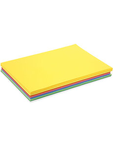 Colortime Lentekarton, A3, vel 297x420 mm, 180 gr, diverse kleuren, 300 div vellen/ 1 doos