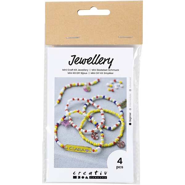 Creativ Company Mini Hobbyset Sieraden, Krimpfolie armbanden, 1 doos