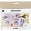 Creativ Company Mini Hobbyset Decoratie, Monstercollage, pastel blauw, pastel groen, pastel roze, pastel paars, 1 doos