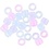 Creativ Company UV-parels , L: 6 mm, d 8 mm, gatgrootte 4 mm, diverse kleuren, 320 gr, 700 ml/ 1 Doosje