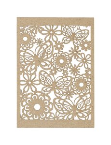 Creativ Company Patroonkarton, vel 10,5x15 cm, 200 gr, naturel, 10 stuk/ 1 doos