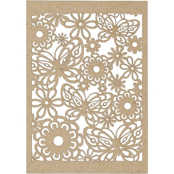 Creativ Company Patroonkarton, vel 10,5x15 cm, 200 gr, naturel, 10 stuk/ 1 doos