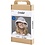 Creativ Company Hobbyset Haken, Grote zonnehoed, blauw, licht naturel, geel, 1 doos