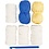 Creativ Company Hobbyset Haken, Grote zonnehoed, blauw, licht naturel, geel, 1 doos