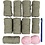 Creativ Company Hobbyset Haken, Stoere tas, olijfgroen, 1 doos