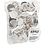 Creativ Company Brochespeld, d 20 mm, verzilverd, 100 stuk/ 1 doos