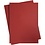 Creativ Company Gekleurd Karton, A2, vel 420x594 mm, 180 gr, donkerrood, 10 vel/ 1 doos