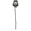 Creativ Company Klei Kralen, d 5-6 mm, gatgrootte 2 mm, grijs, 145 stuk/ 1 doos