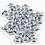 Creativ Company Metalen hoes, d 5 mm, verzilverd, 500 stuk/ 1 doos